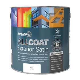 Zinsser Allcoat Exterior Satin (Solvent-Based)