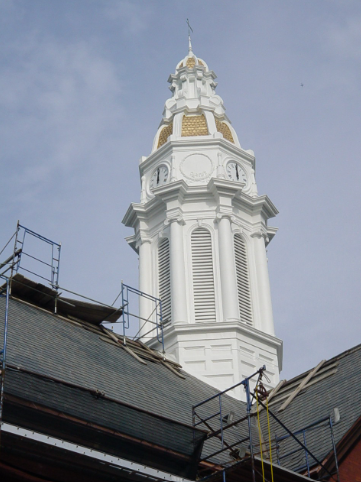 Historic clock tower restored with RD-Elastometal | Coating case study