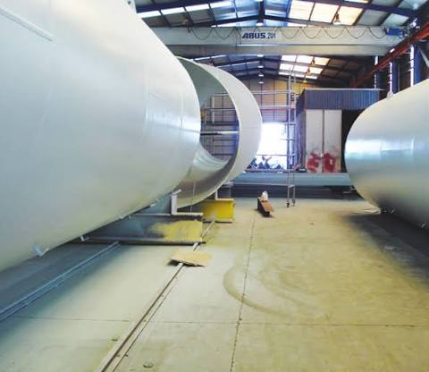 Protecting a Power Plant Pipe with Fast-Drying PPG Coatings