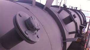 How do you protect steel when temperatures reach 325°C?