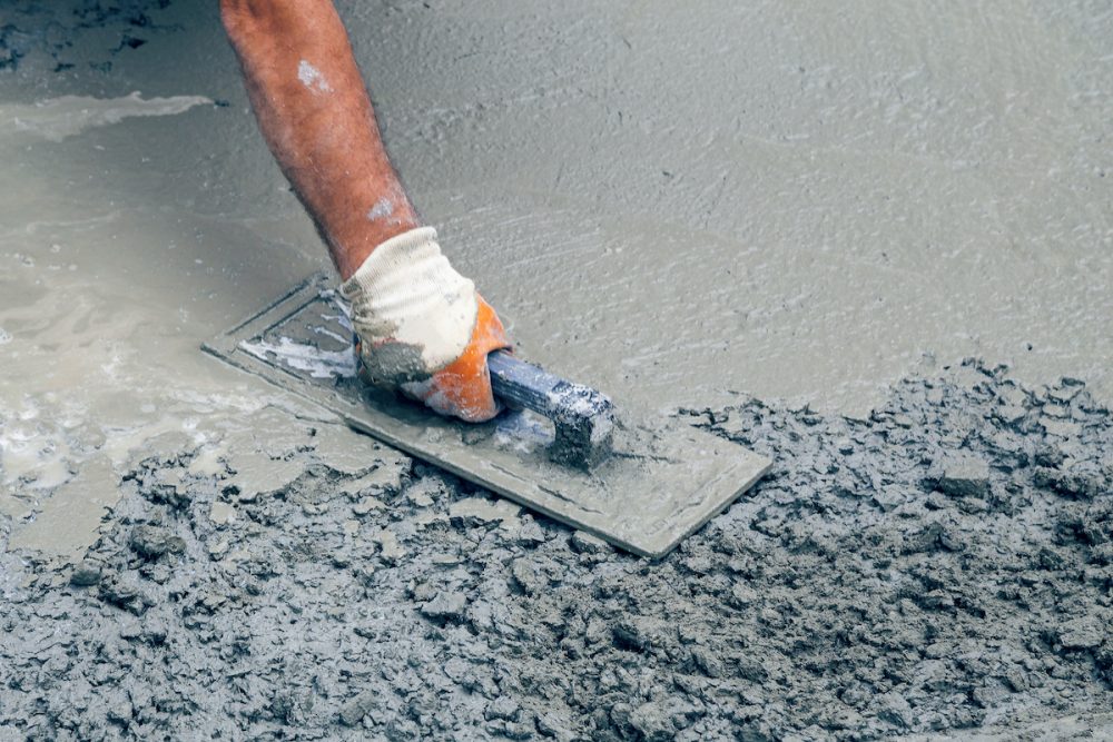 Concrete floor repair